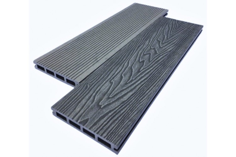 Ступень ДПК полнотелая TimberTex кедр