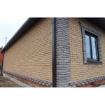 Кирпич облицовочный гиперпрессованный Гипербел М250 Ложок Графит 230х100х65 мм 1 НФ