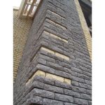 Кирпич облицовочный гиперпрессованный Гипербел М250 Ложок Графит 230х100х65 мм 1 НФ