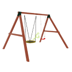 Качельный модуль ‘Гнездо-паутинка + одиночные’