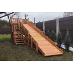 Зимняя горка ‘IgraGrad Snow Fox’, скат 8 м