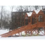 Зимняя горка ‘IgraGrad Snow Fox Макси’, скат 10 м