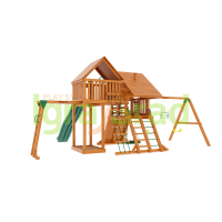 Детская площадка IgraGrad Панда Фани Tower скалодром