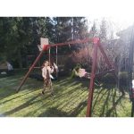 Качельный модуль ‘Гнездо-паутинка + одиночные’