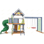 Детская площадка IgraGrad Шато с трубой (Дерево) мод.1