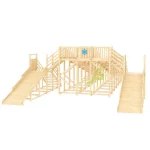 Зимняя горка ‘IgraGrad Snow Fox’, 4 ската, без окраски