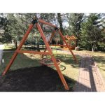 Качельный модуль ‘Гнездо-паутинка’