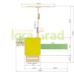 Детская площадка IgraGrad Крафтик со столиком