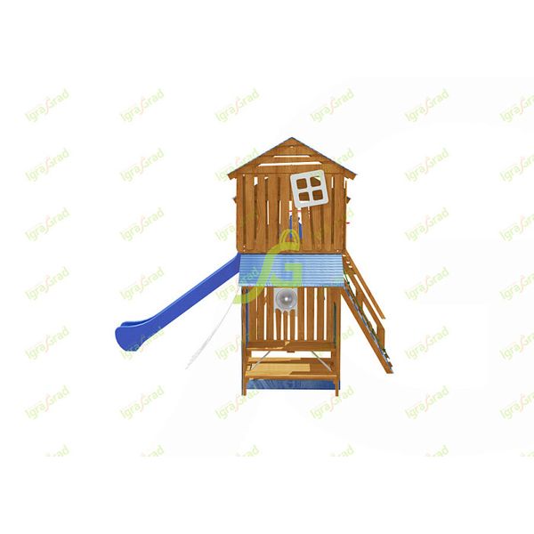 Детская деревянная площадка ‘IgraGrad Домик 4’