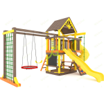 Детская площадка IgraGrad Шато с трубой (Дерево) мод.2