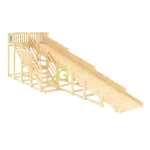 Зимняя горка ‘IgraGrad Snow Fox’, скат 8 м, без окраски