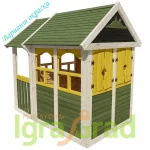 Детский деревянный домик IgraGrad