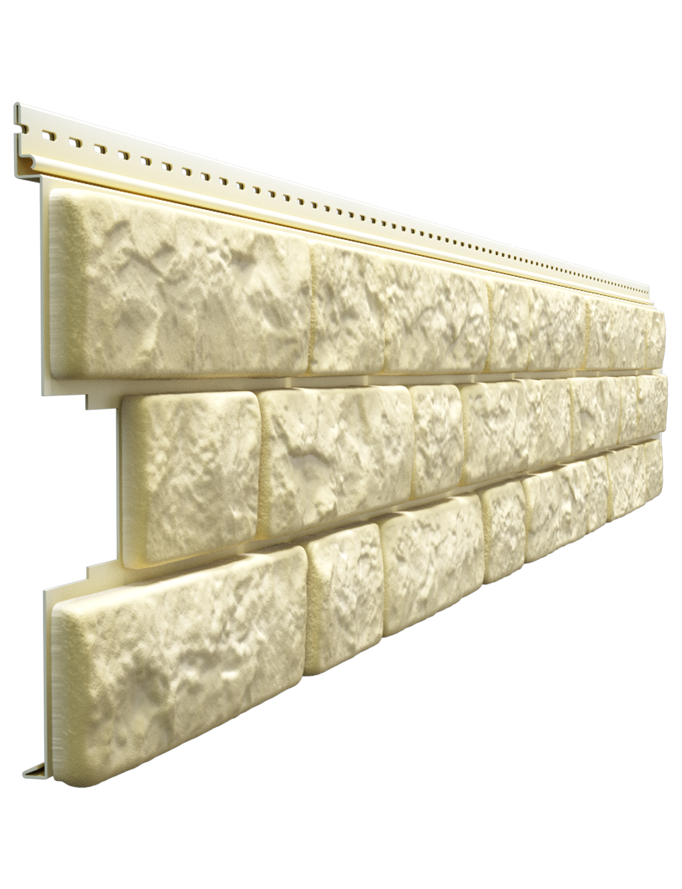 Сайдинг LUX под камень, BERGART, кешью Сайдинг LUX под камень, BERGART, кешью