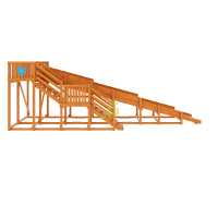 Зимняя горка ‘IgraGrad Snow Fox’, скат 8 м, без окраски