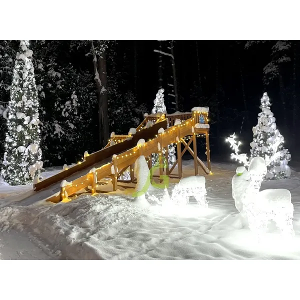 Зимняя горка ‘IgraGrad Snow Fox’, скат 8 м Зимняя горка ‘IgraGrad Snow Fox’, скат 8 м