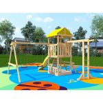 Детская площадка IgraGrad Крафтик со столиком и рукоходом