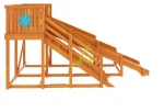 Деревянная зимняя горка ‘IgraGrad Snow Fox’, скат 4 м