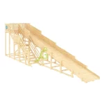 Зимняя горка ‘IgraGrad Snow Fox’, скат 10 м, без окраски