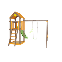 Детская деревянная площадка ‘IgraGrad Домик 2 Совёнок’