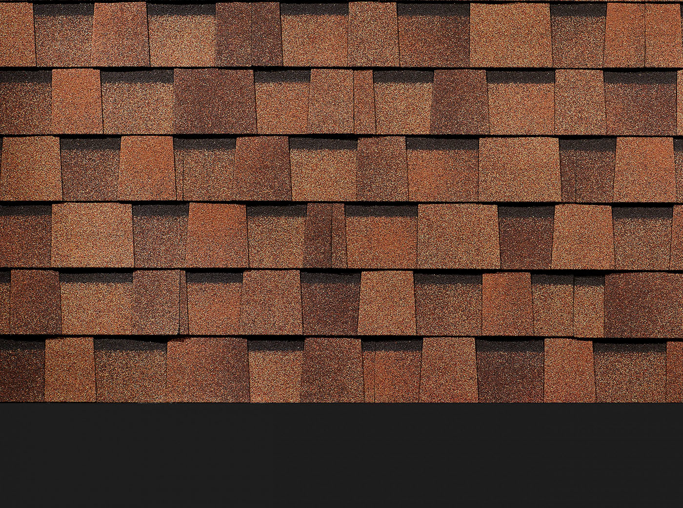 Ламинированная черепица Серия Dragon Premium, карамель Ламинированная черепица Серия Dragon Premium, карамель