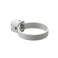 Хомут универсальный для водосточной трубы LUX, графит