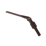 Крепление регулируемое для кронштейна желоба Premium, шоколад