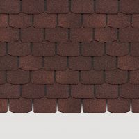 Гибкая черепица Standard, Крона, Серый