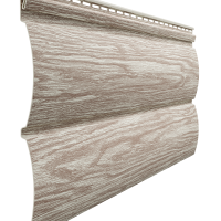 Сайдинг LUX под дерево, Блок-Хаус, миндаль