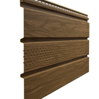 Софит Lux, T4 с центральной перфорацией, кедр