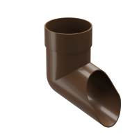 Наконечник для водосточной трубы Premium, графит