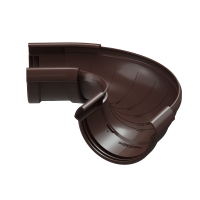 Угол желоба регулируемый LUX, графит