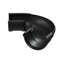 Угол желоба 90˚ LUX, пломбир