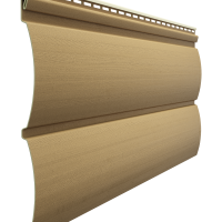 Сайдинг Premium, Блок-Хаус, крем-брюле