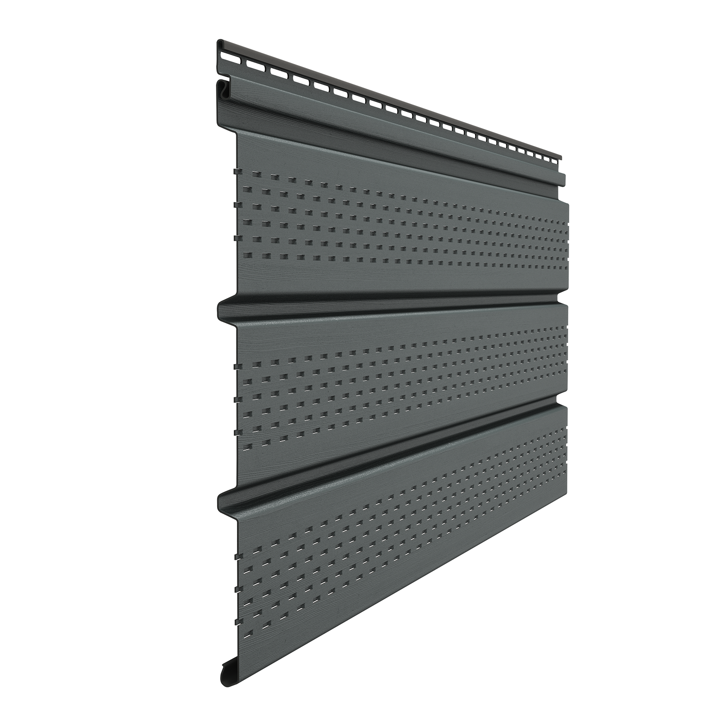 Софит Premium, T4 с полной перфорацией, графит Софит Premium, T4 с полной перфорацией, графит
