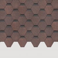 Гибкая черепица Standard, Сота, Серый