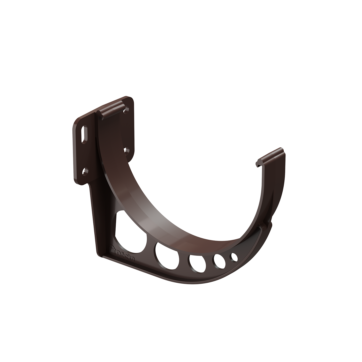 Кронштейн желоба Standard, тёмно-коричневый Кронштейн желоба Standard, тёмно-коричневый