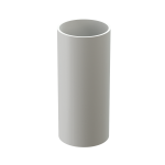 Труба водосточная 1 м Standard, белый