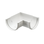 Универсальный угол желоба 90° Standard, белый