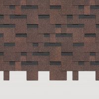 Гибкая черепица Standard, Сота, Красный