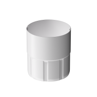 Муфта соединительная для водостока Stal Premium, шоколад