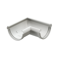 Угол желоба 90˚ Premium, каштан