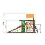 Детская площадка ‘IgraGrad Спорт 1 с зимним модулем’