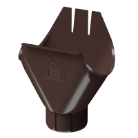 Внутренний угол желоба 90˚ Stal Premium, пломбир