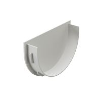 Заглушка желоба Premium, шоколад