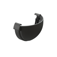 Заглушка желоба Premium, шоколад