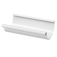 Желоб водосточный полукруглый 3 м Stal Premium, каштан