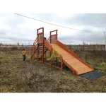 Зимняя горка ‘IgraGrad Snow Fox Start’, скат 4 м