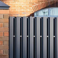 3D штакетник фигурный металлический