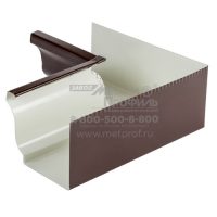 Угол желоба наружный (120×86)