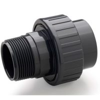 Кран шаровый 50 мм, ПВХ